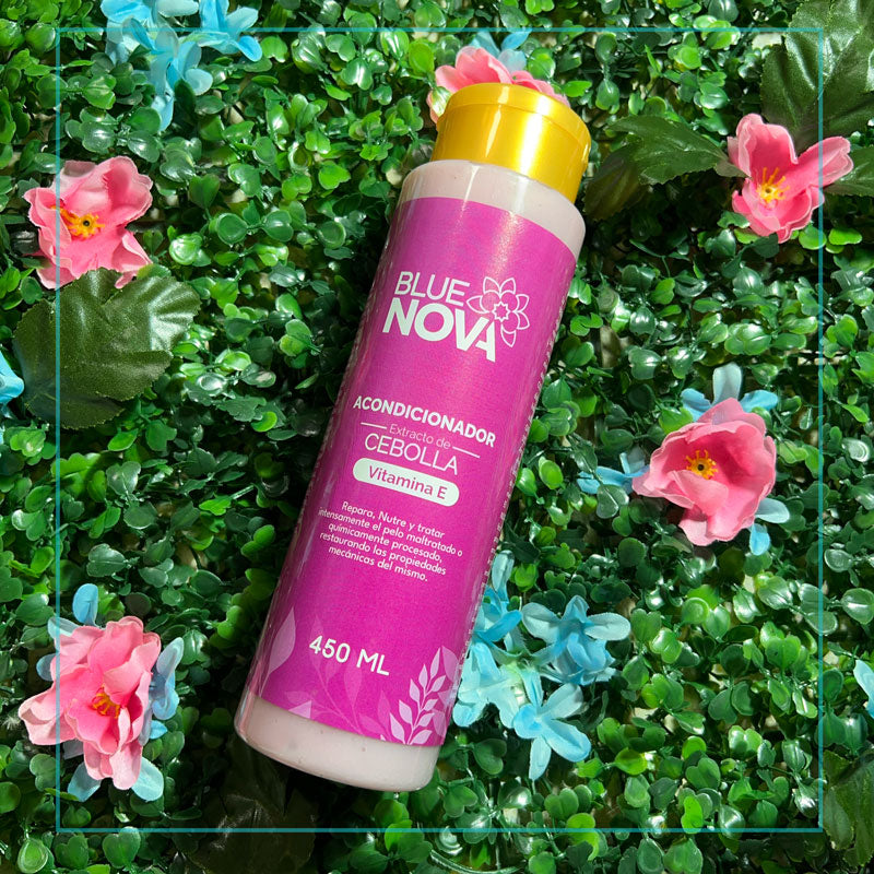 Acondicionador de Cebolla + Vitamina E – Suavidad, Brillo y Reparación Profunda