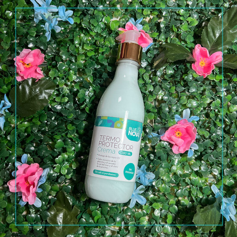 Termoprotector Blue Nova (Crema & Líquido) – Protección Total Contra el Calor, Frizz y Daños Ambientales