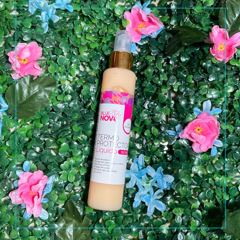 Termoprotector Blue Nova (Crema & Líquido) – Protección Total Contra el Calor, Frizz y Daños Ambientales