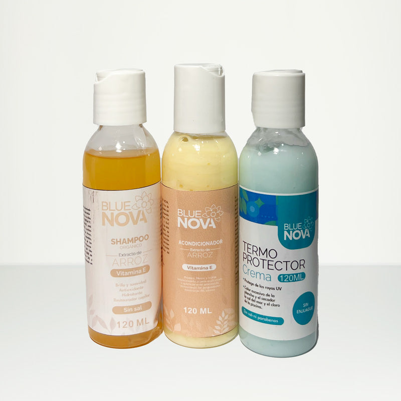 KIT VIAJERO x 3 – Protección Total Para Tu Cabello en Cada Aventura 🌴☀️